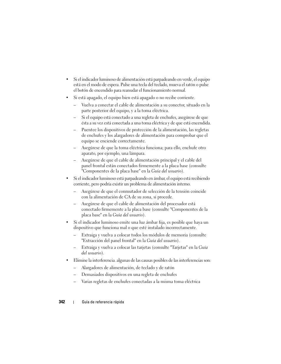 Dell Precision T7400 (Late 2007) User Manual | Page 342 / 380