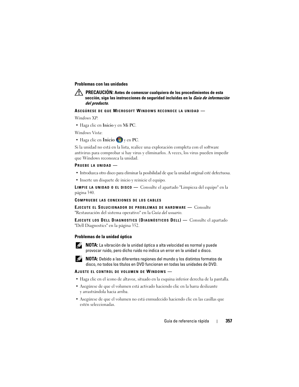 Dell Precision T7400 (Late 2007) User Manual | Page 357 / 380