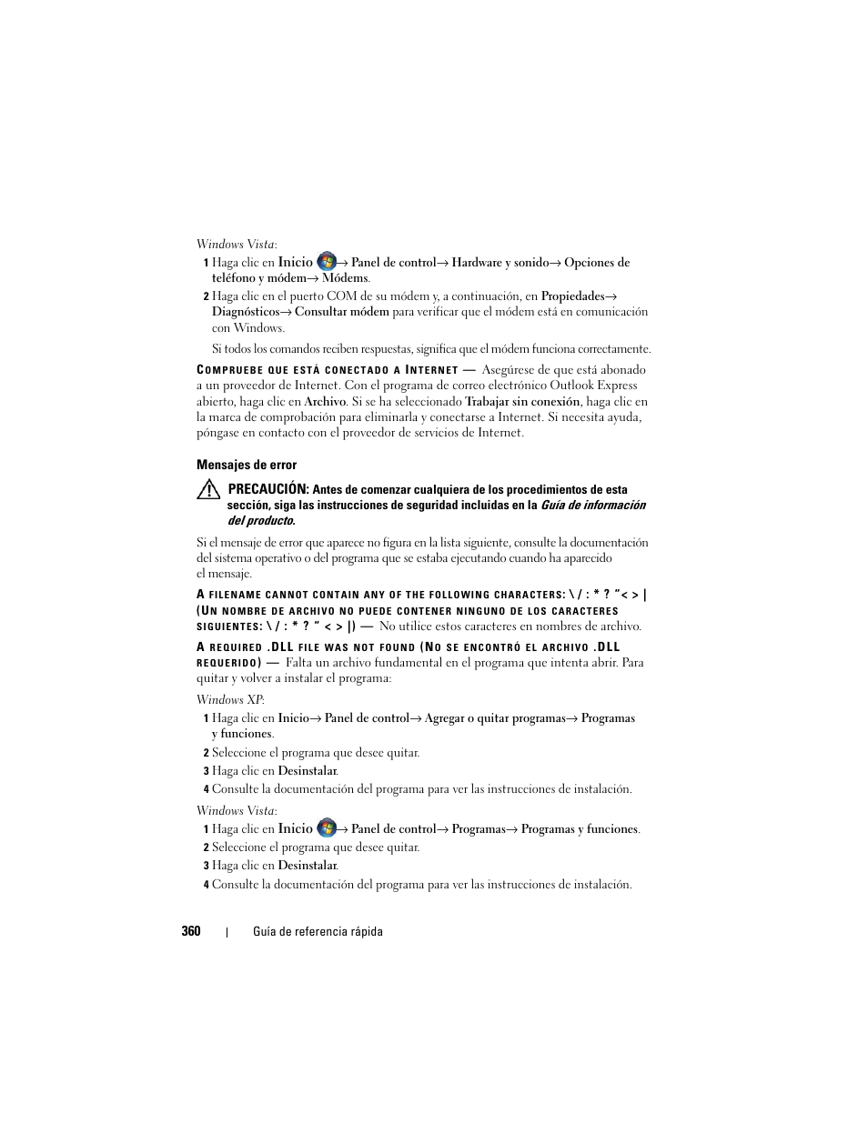 Dell Precision T7400 (Late 2007) User Manual | Page 360 / 380