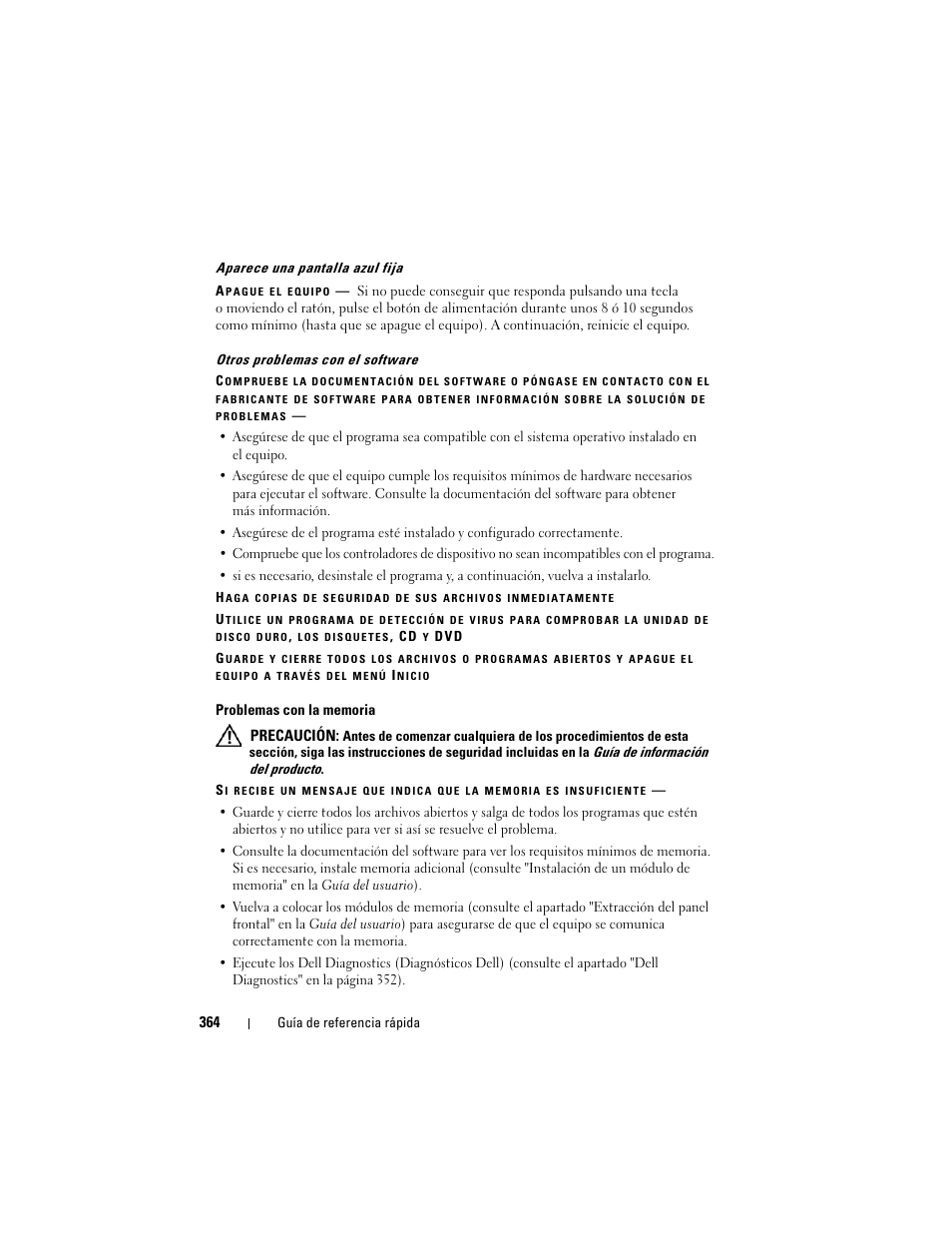 Dell Precision T7400 (Late 2007) User Manual | Page 364 / 380
