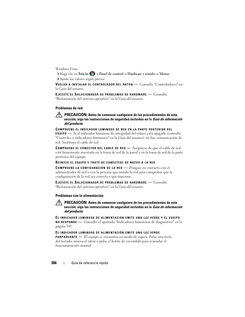 Dell Precision T7400 (Late 2007) User Manual | Page 366 / 380