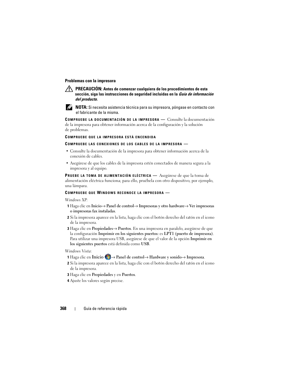 Dell Precision T7400 (Late 2007) User Manual | Page 368 / 380