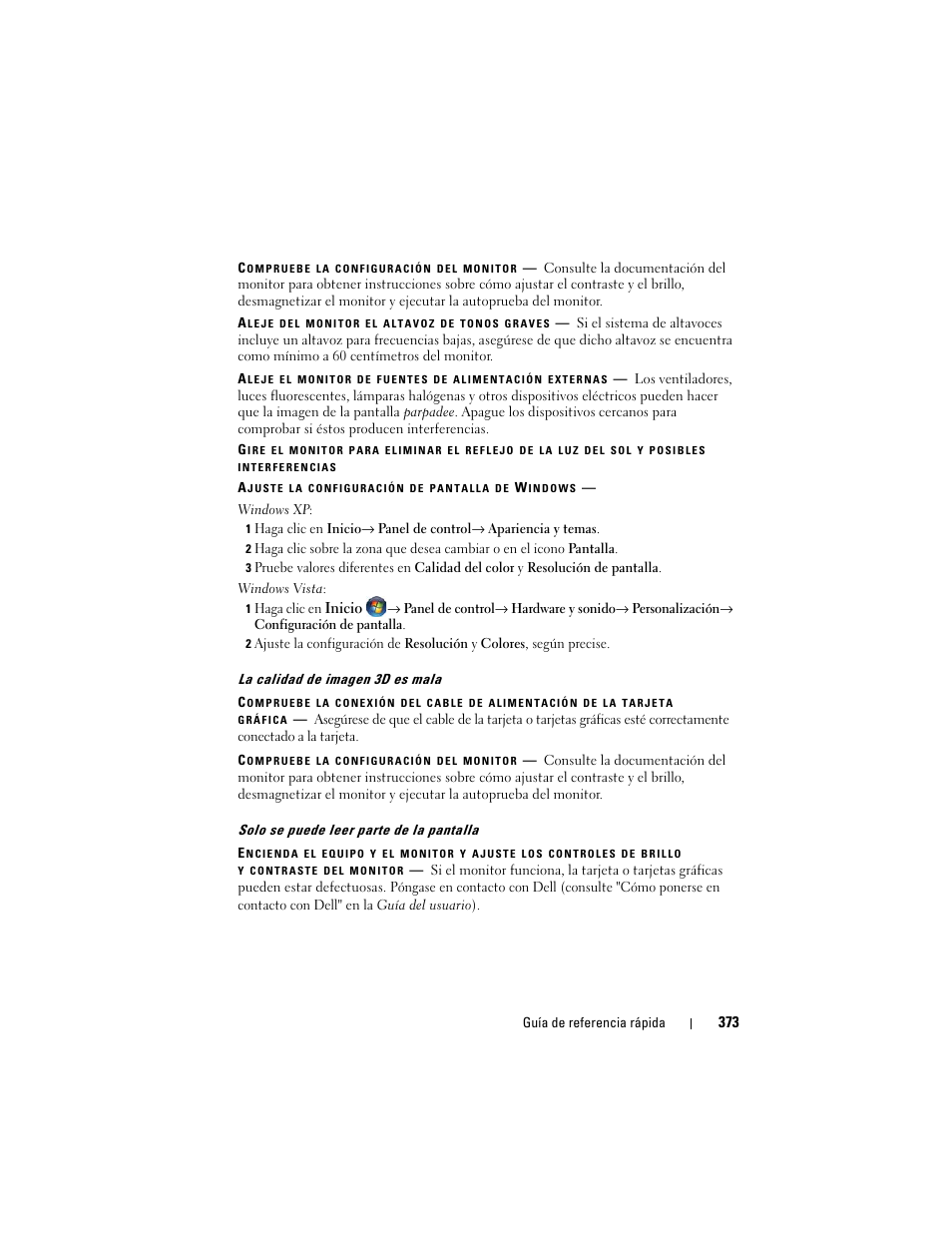 Dell Precision T7400 (Late 2007) User Manual | Page 373 / 380