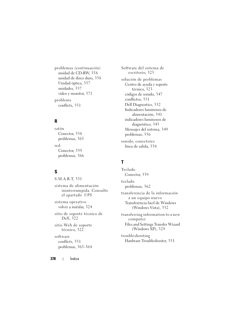 Dell Precision T7400 (Late 2007) User Manual | Page 378 / 380