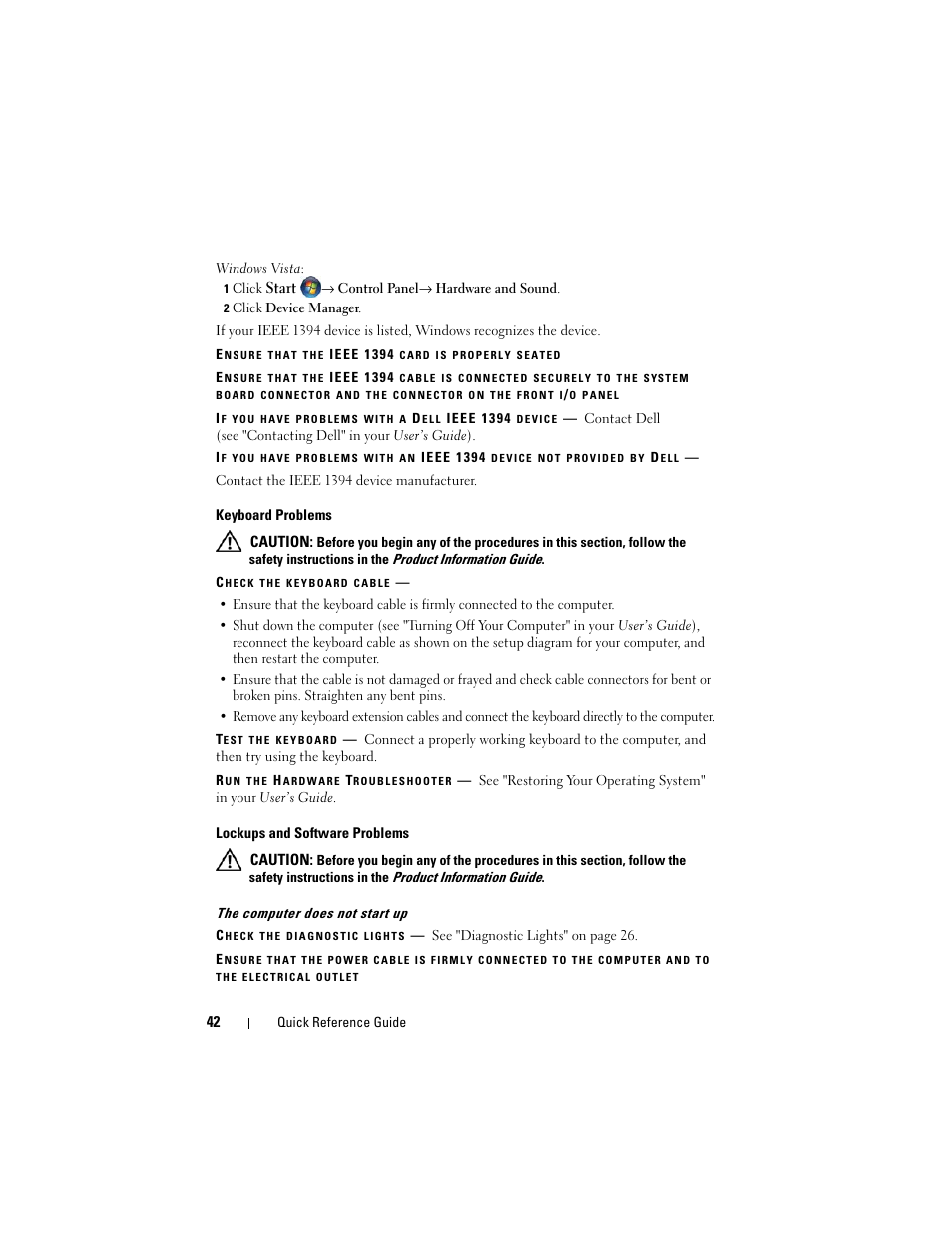 Dell Precision T7400 (Late 2007) User Manual | Page 42 / 380