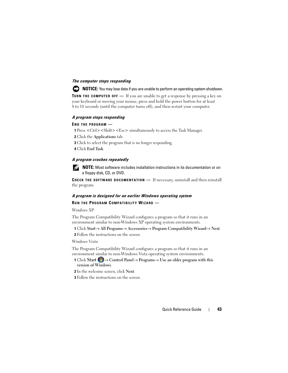 Dell Precision T7400 (Late 2007) User Manual | Page 43 / 380