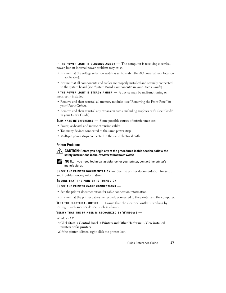 Dell Precision T7400 (Late 2007) User Manual | Page 47 / 380