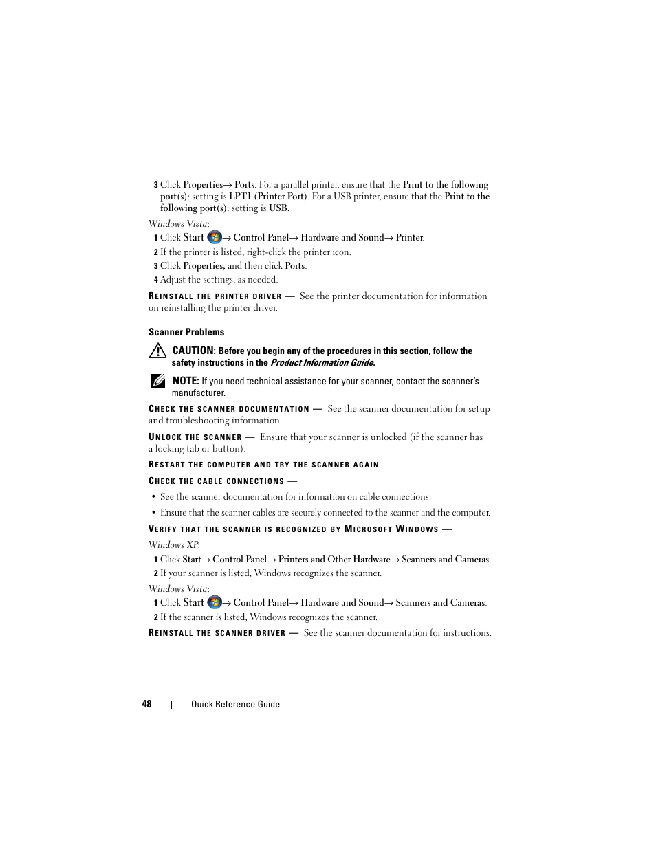 Dell Precision T7400 (Late 2007) User Manual | Page 48 / 380