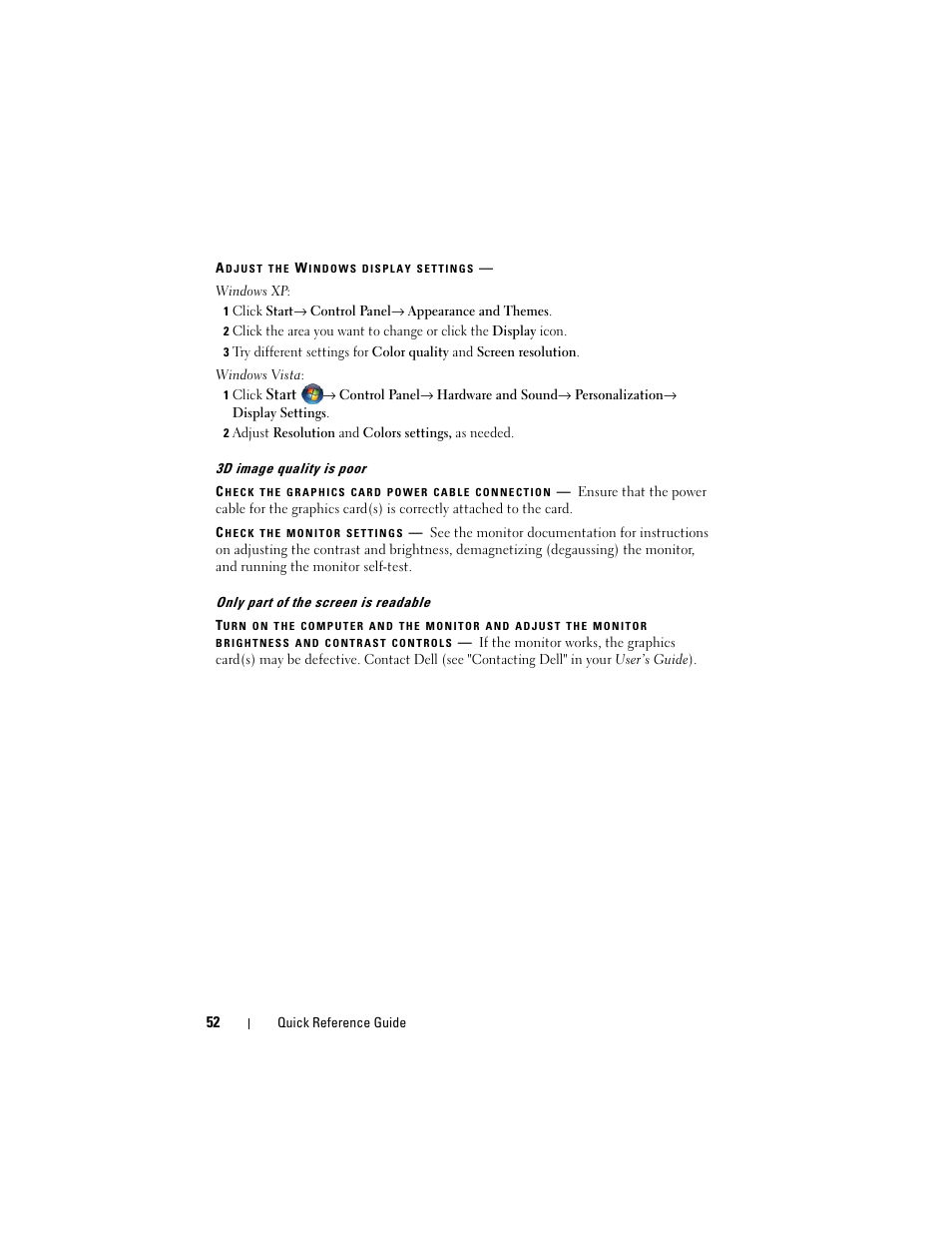 Dell Precision T7400 (Late 2007) User Manual | Page 52 / 380