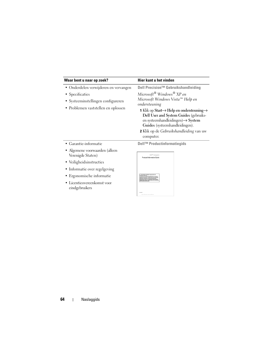 Dell Precision T7400 (Late 2007) User Manual | Page 64 / 380
