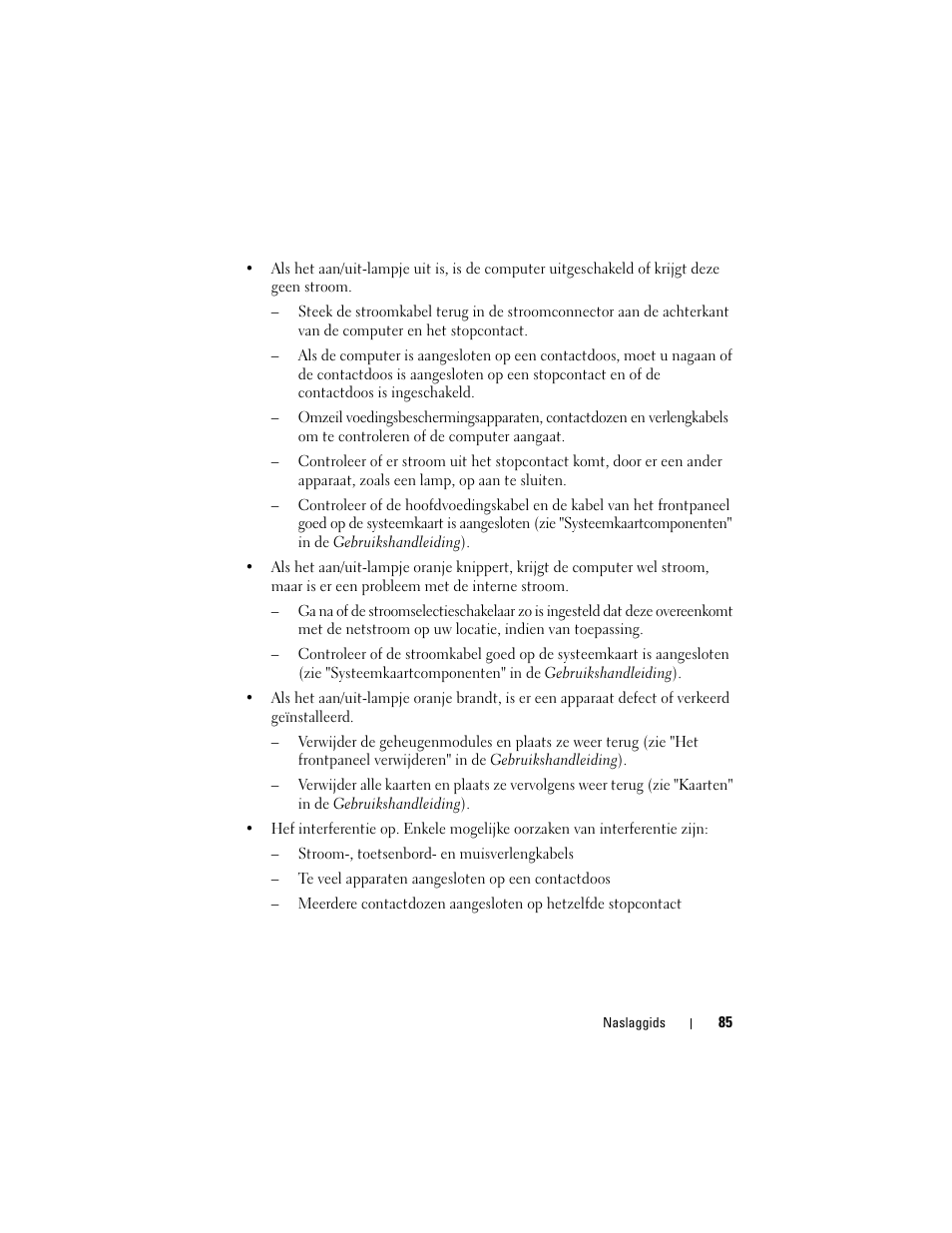 Dell Precision T7400 (Late 2007) User Manual | Page 85 / 380