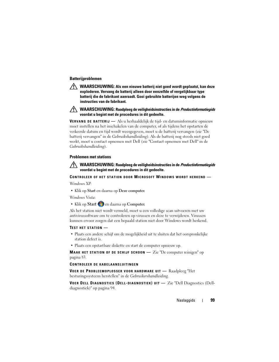 Dell Precision T7400 (Late 2007) User Manual | Page 99 / 380