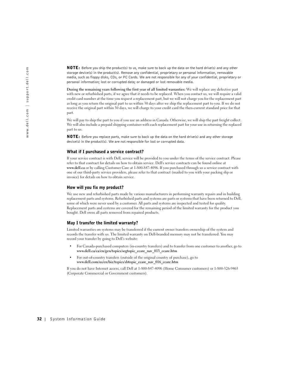 Dell Latitude X300 User Manual | Page 34 / 138