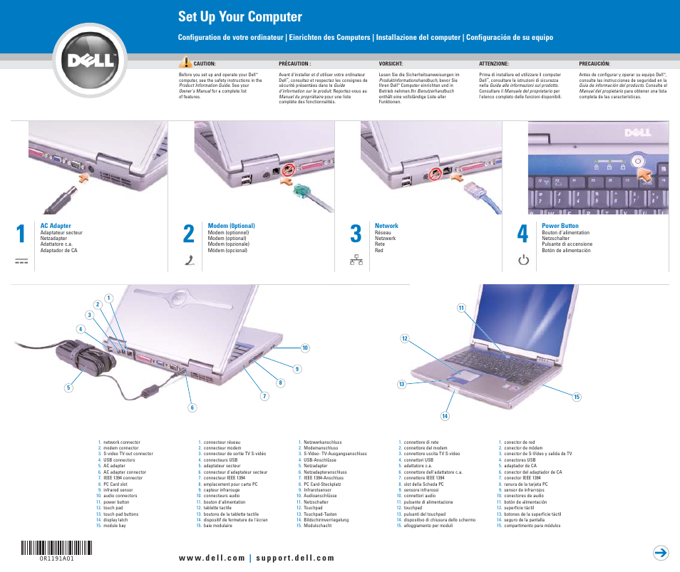 Dell Inspiron 510m User Manual | 2 pages