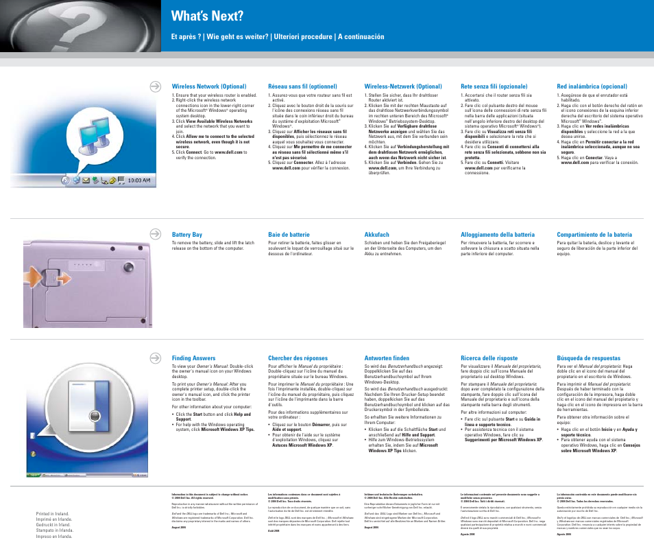 What’s next | Dell Inspiron 510m User Manual | Page 2 / 2