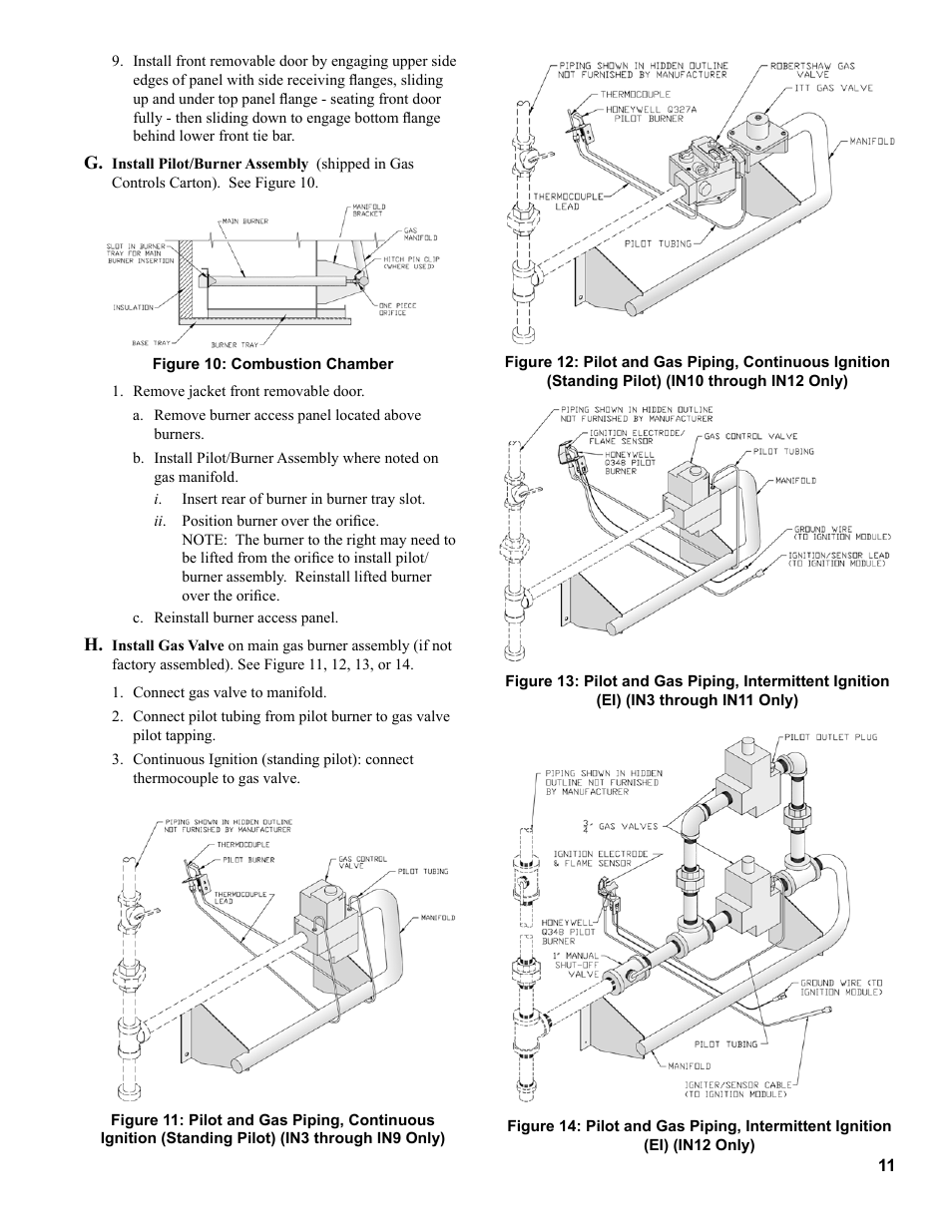 Burnham Independence IN10 User Manual | Page 11 / 92