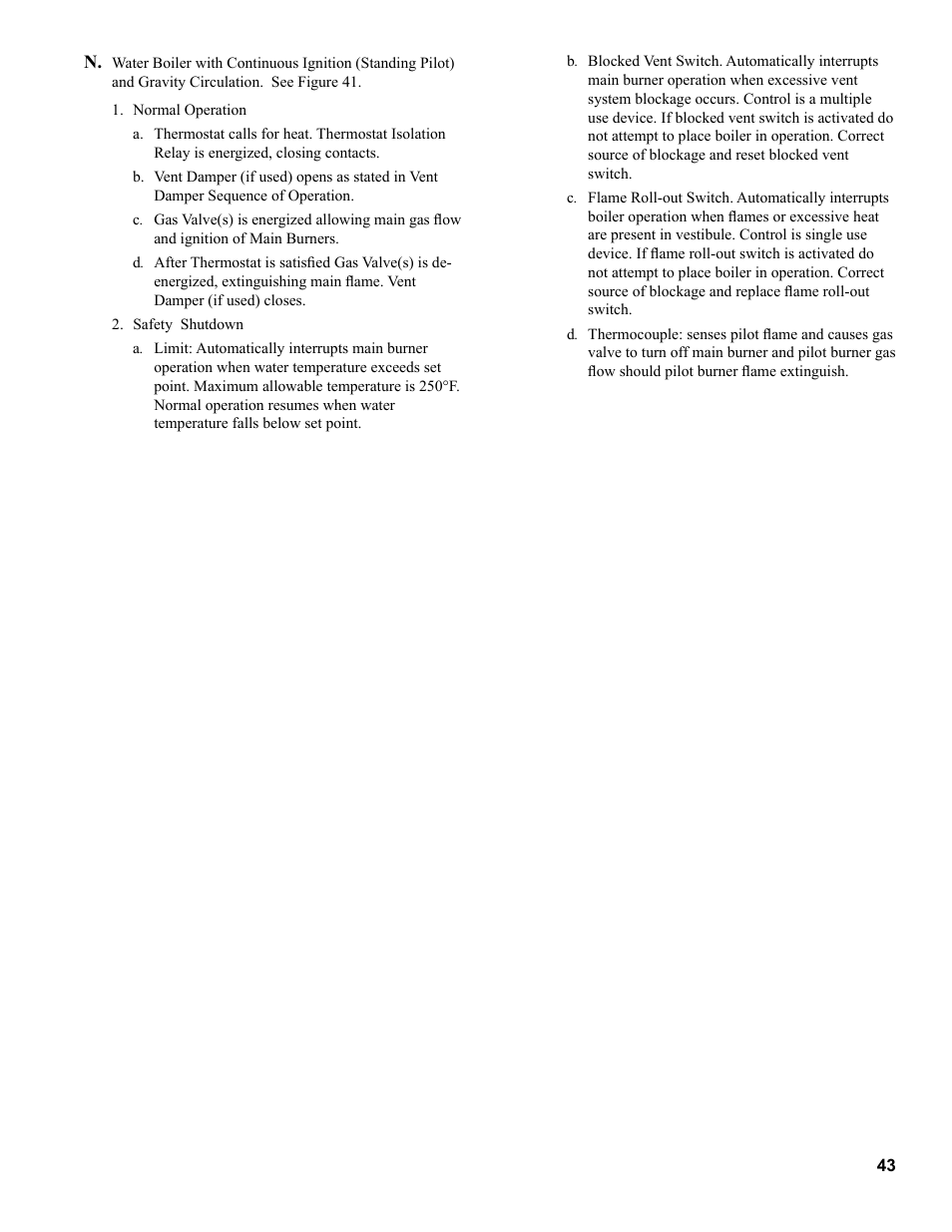 Burnham Independence IN10 User Manual | Page 43 / 92