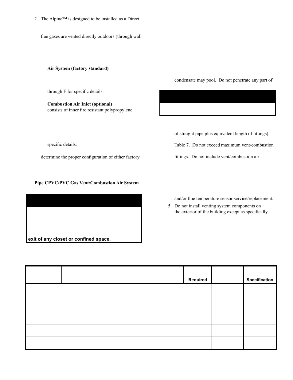 Warning | Burnham ALP150 User Manual | Page 11 / 100