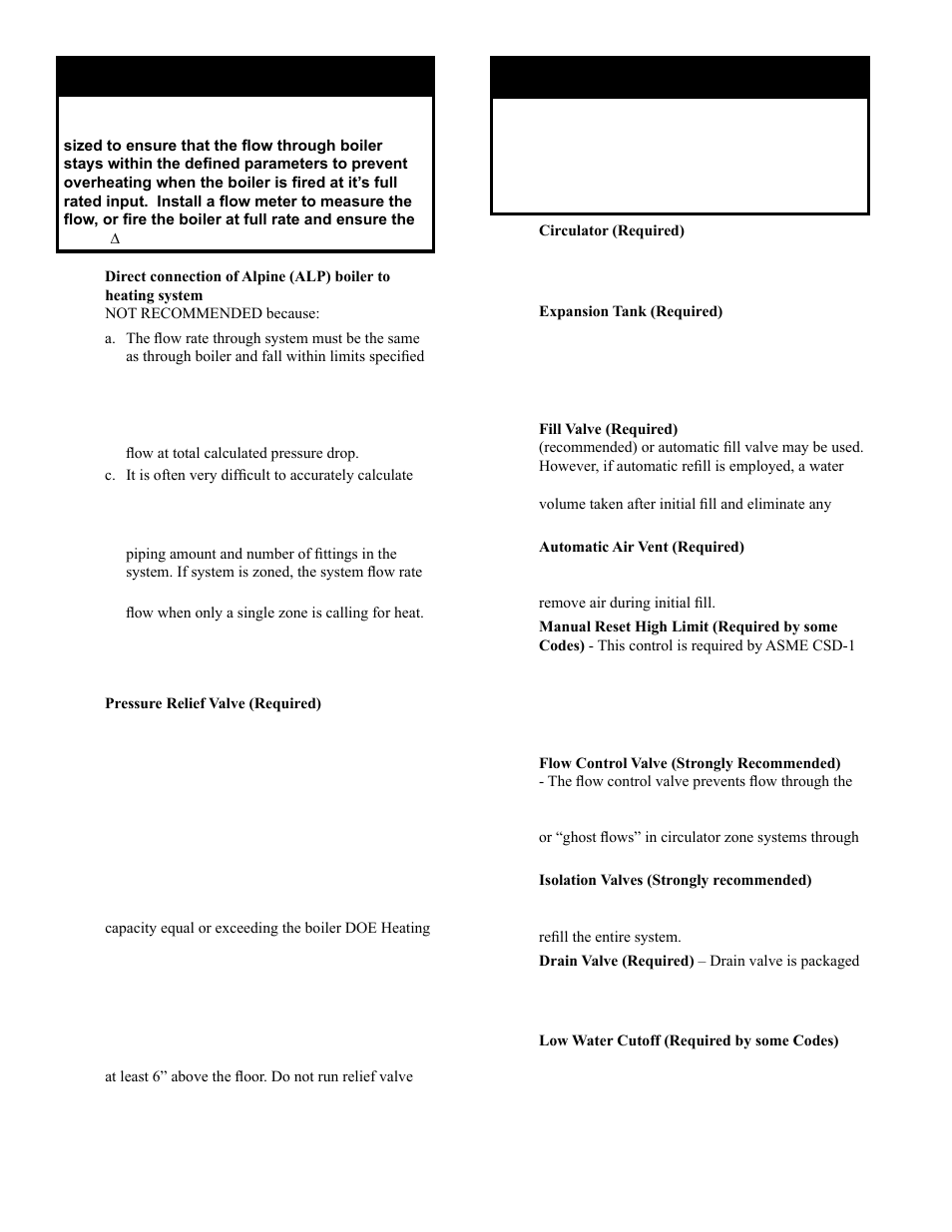 Notice, Warning | Burnham ALP150 User Manual | Page 44 / 100