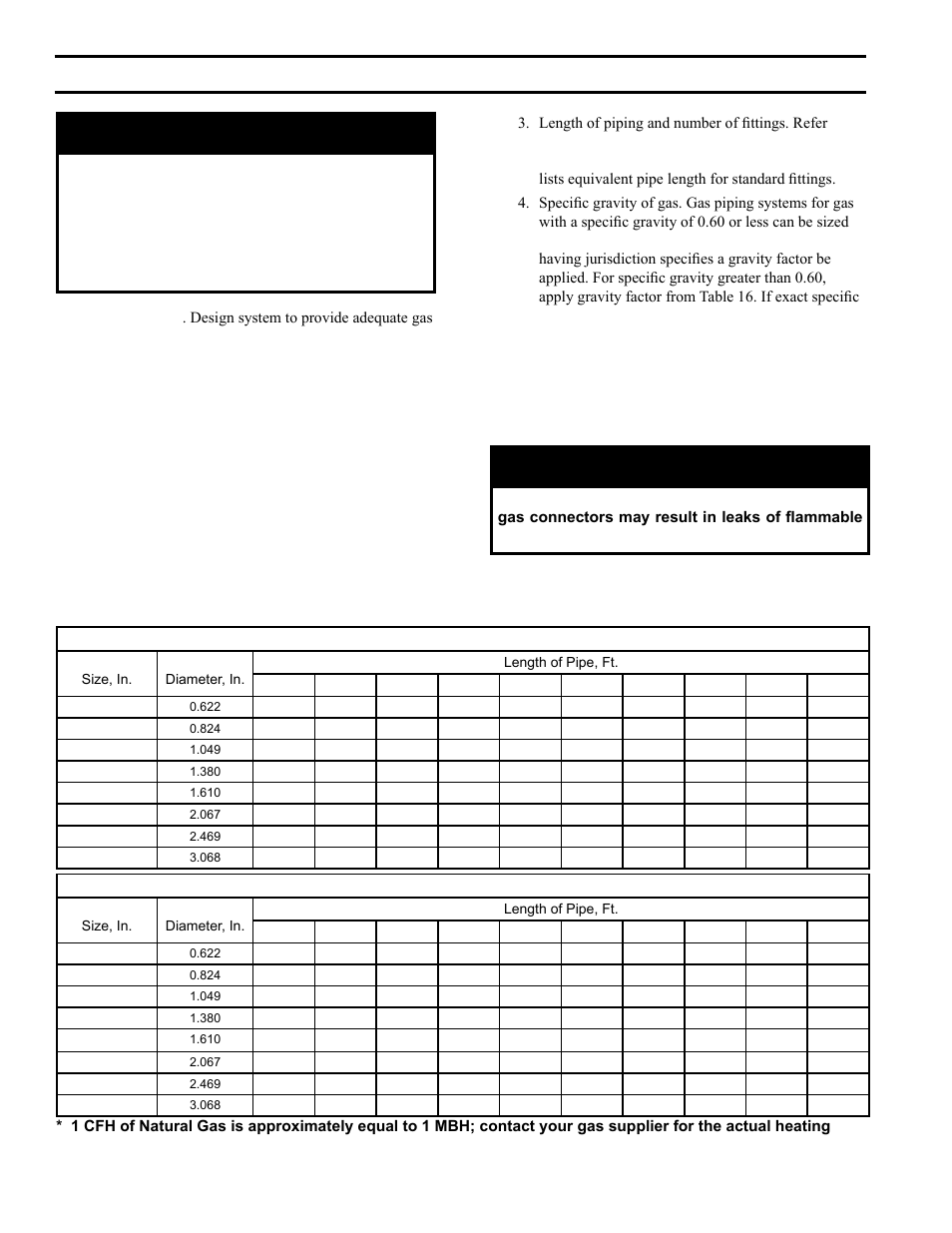Vii. gas piping warning, Warning | Burnham ALP150 User Manual | Page 46 / 100