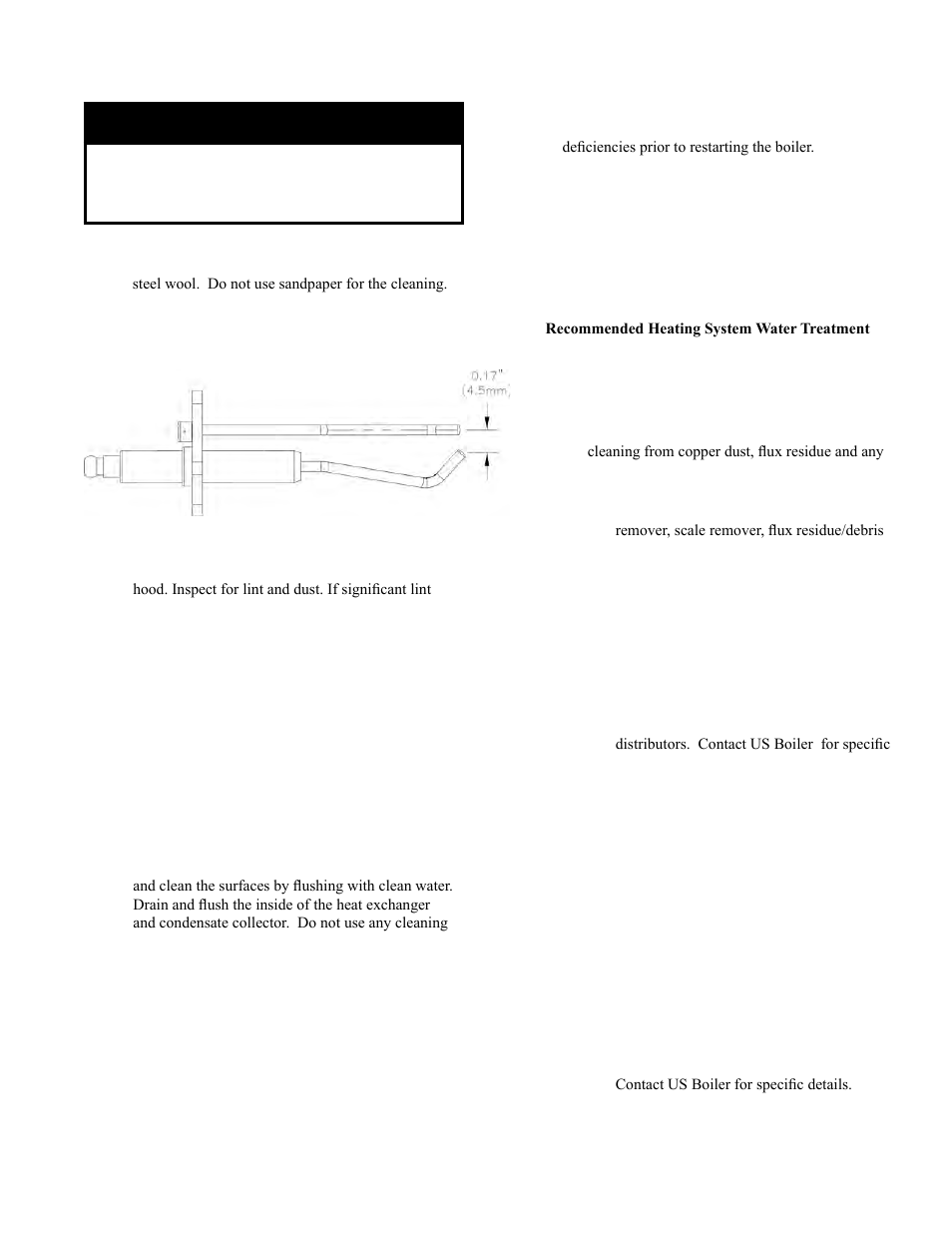 Caution | Burnham ALP150 User Manual | Page 85 / 100