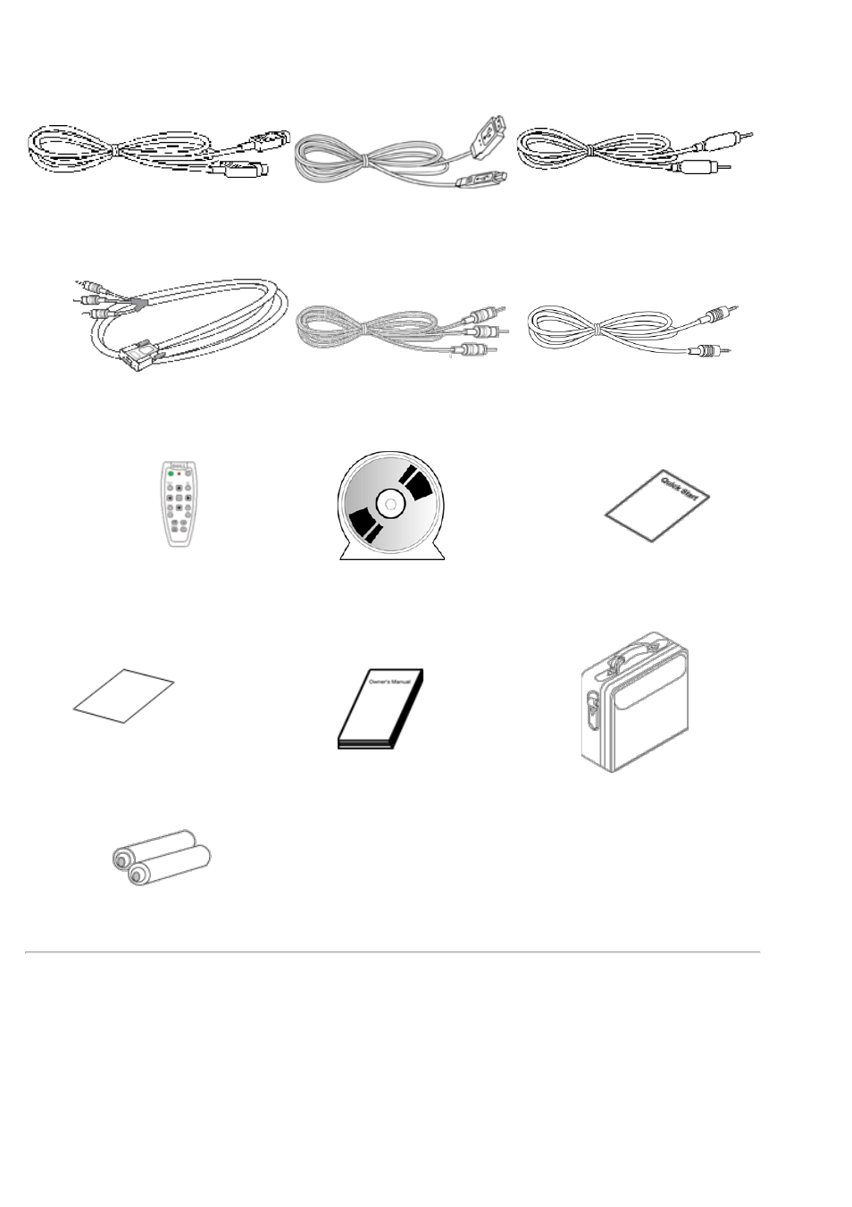 Unidad principal | Dell Projector 2200MP User Manual | Page 4 / 53