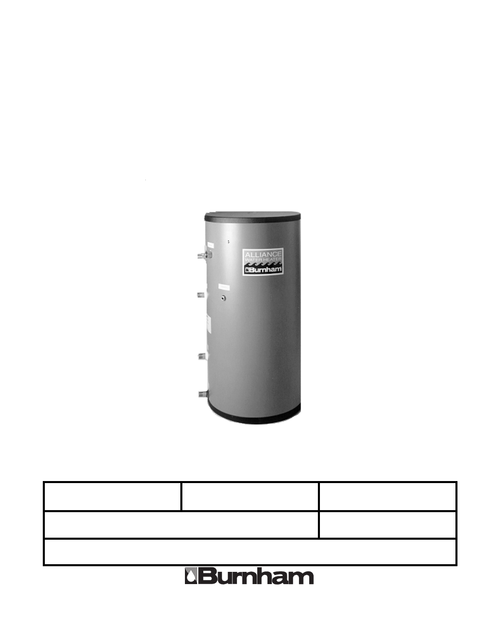 Burnham 40A User Manual | 22 pages