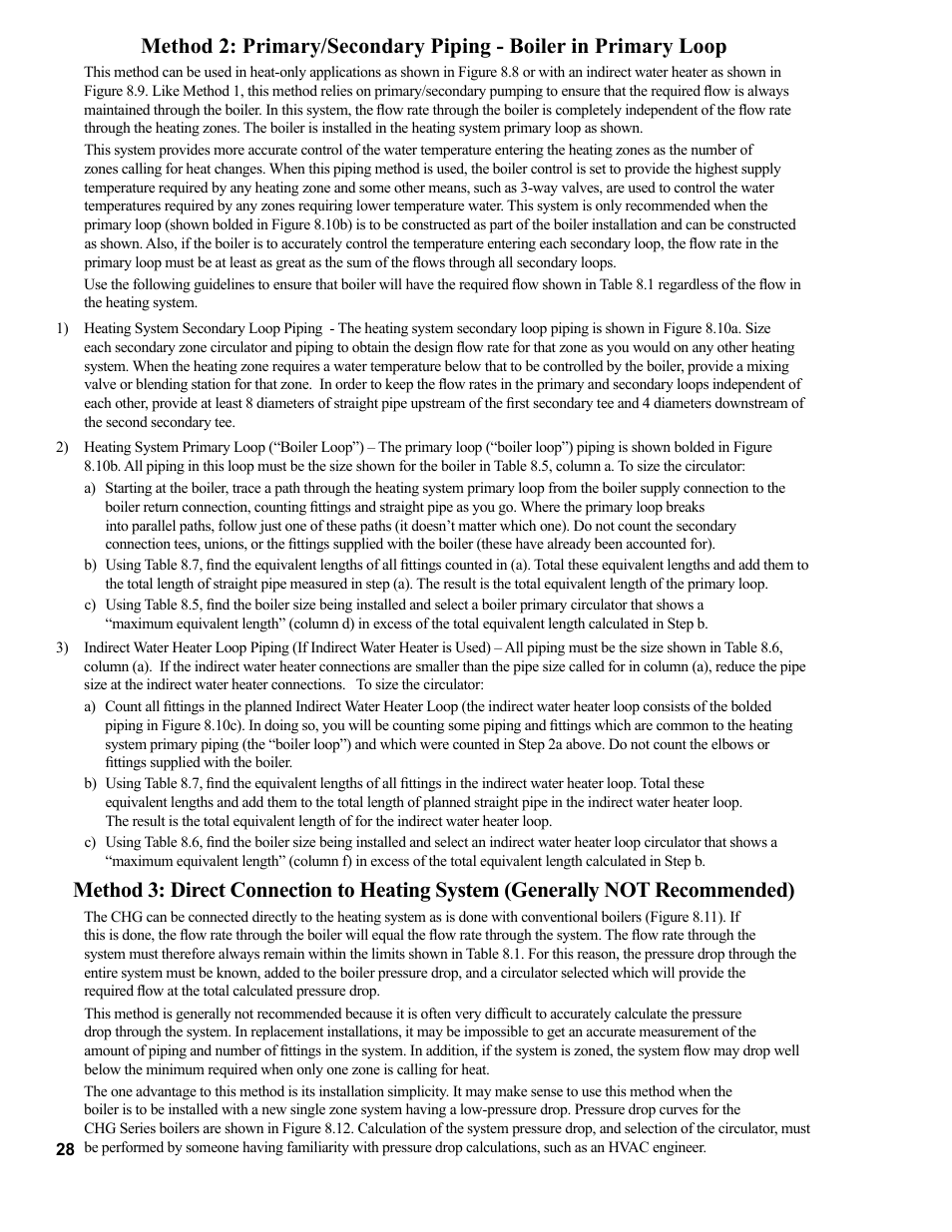 Burnham CHG225 User Manual | Page 28 / 72