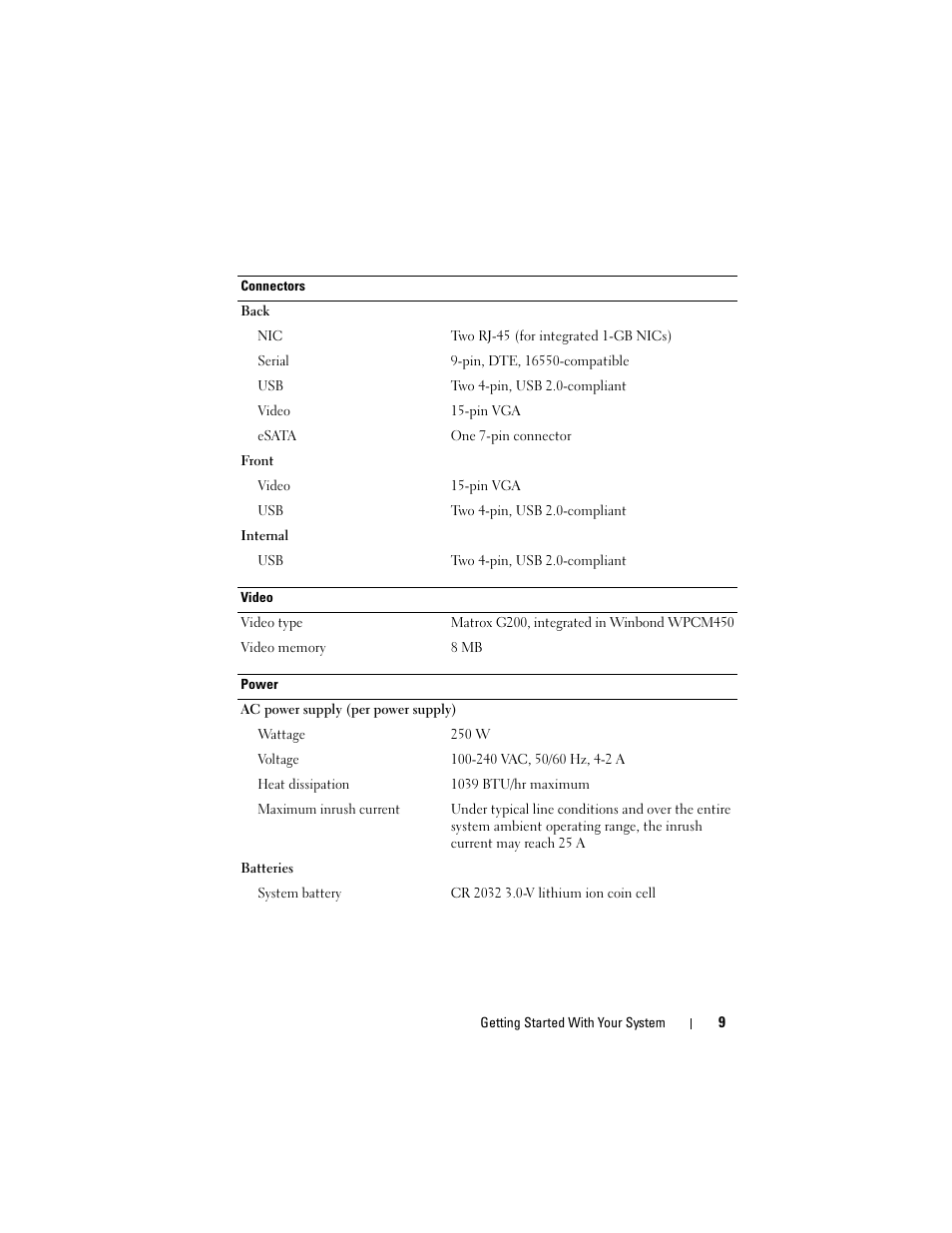 Dell PowerEdge R210 User Manual | Page 11 / 50