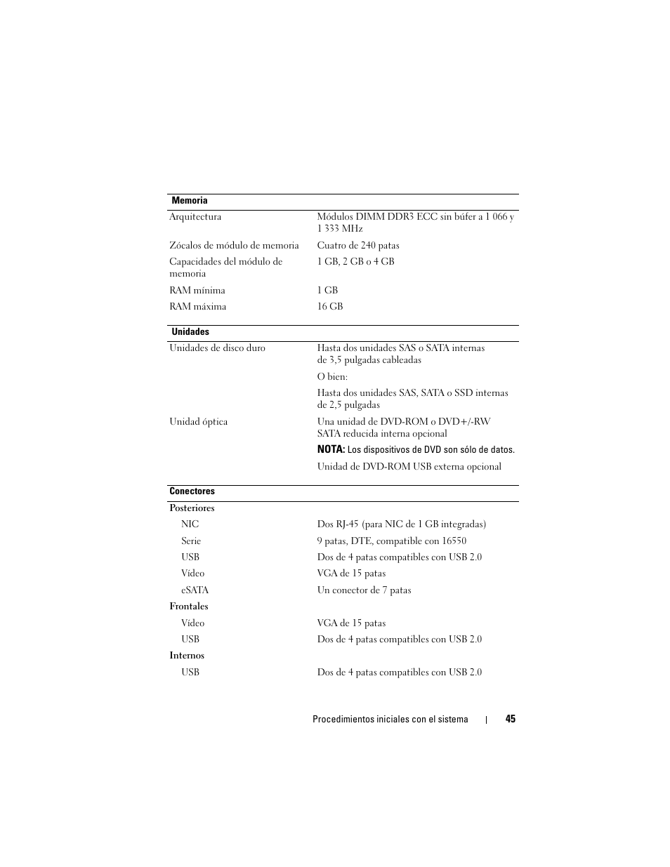 Dell PowerEdge R210 User Manual | Page 47 / 50