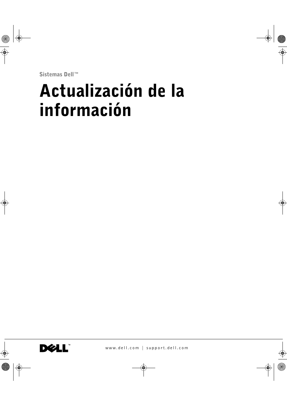 Actualización de la información | Dell PowerEdge 1750 User Manual | Page 55 / 72