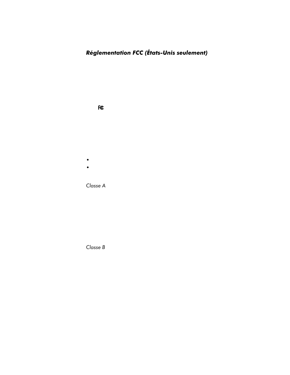 Réglementation fcc (états-unis seulement), Réglementation fcc (états-unis seulement) -14, Classe a -14 | Classe b -14 | Dell Inspiron 8100 User Manual | Page 48 / 158