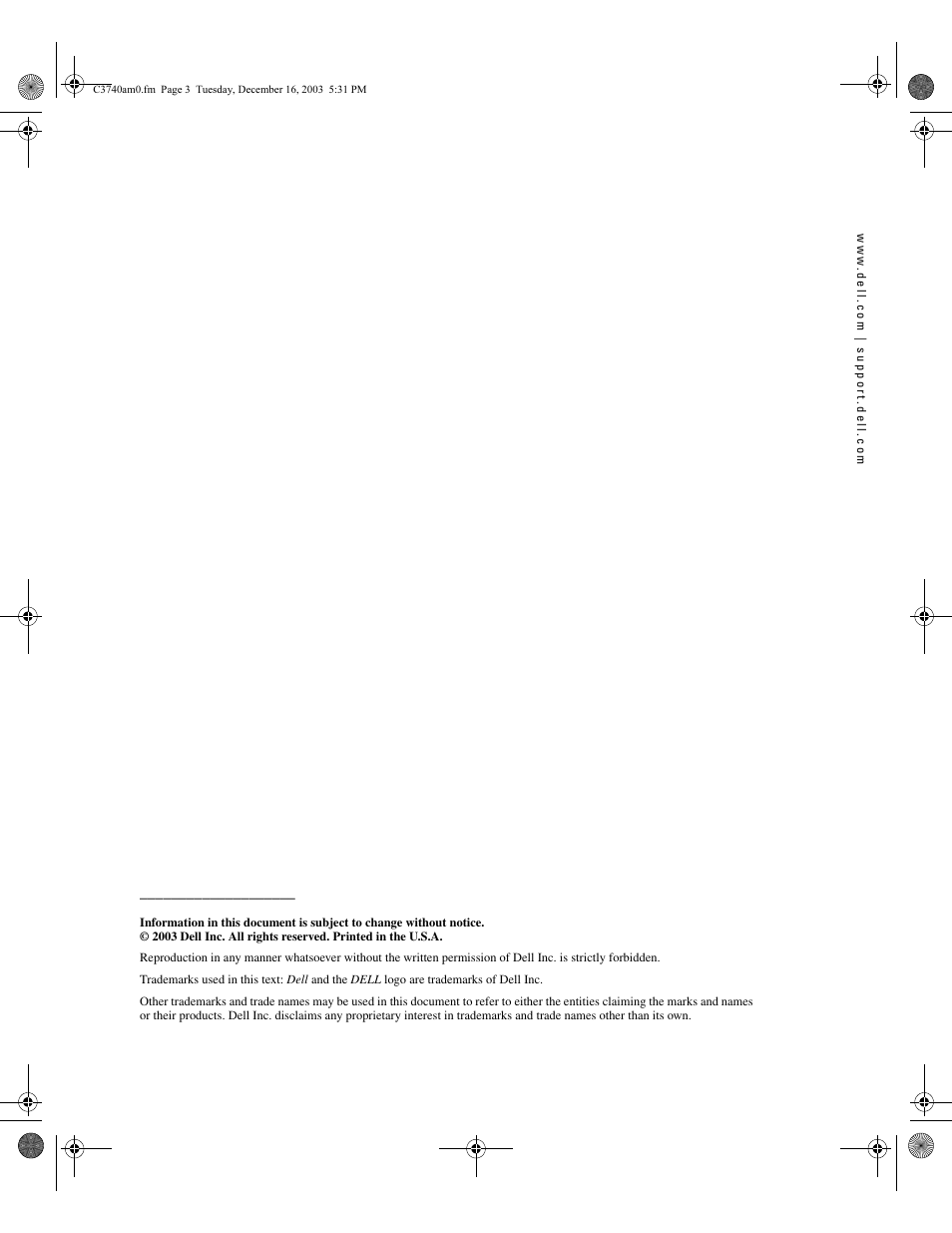 Dell PowerEdge 750 User Manual | Page 3 / 28