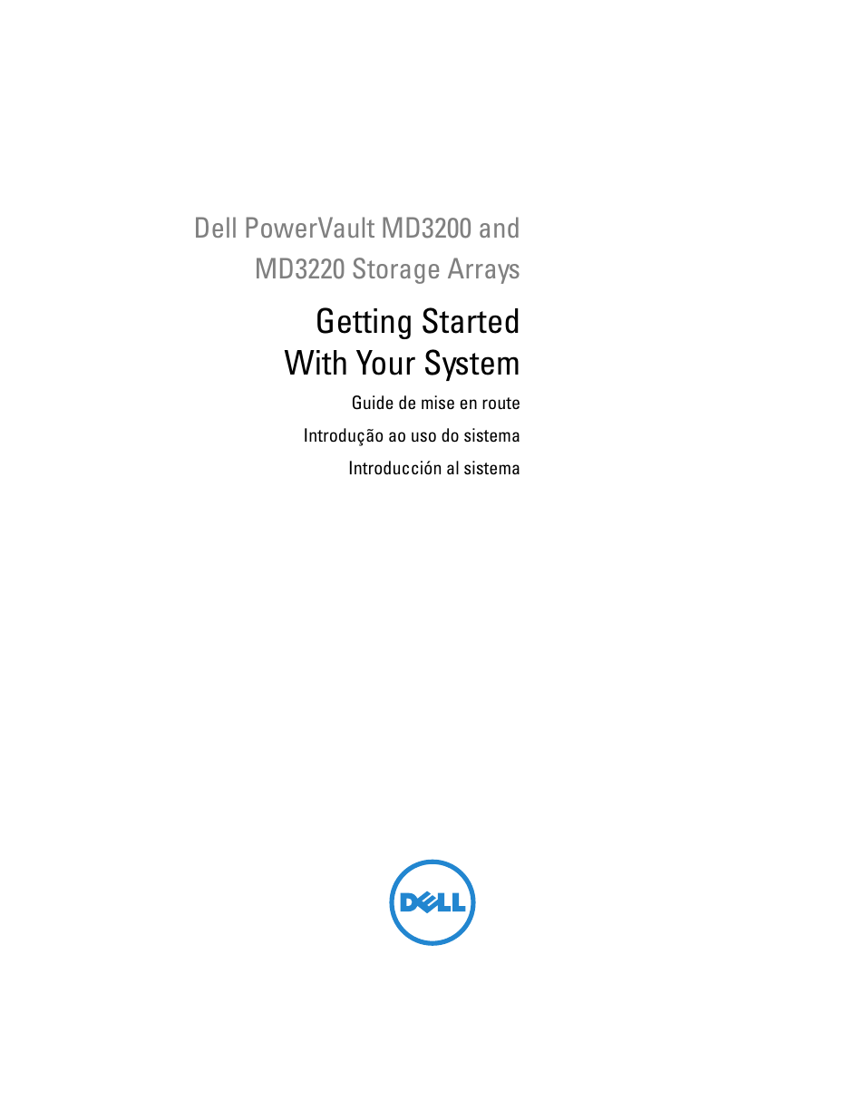 Dell PowerVault MD3200 User Manual | 76 pages