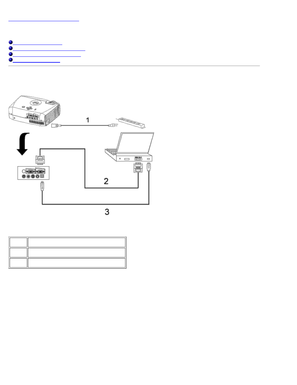 Instalación: proyector dell 2300mp, Instalación, Instalación: proyector dell™ 2300mp | Dell Projector 2300MP User Manual | Page 10 / 55