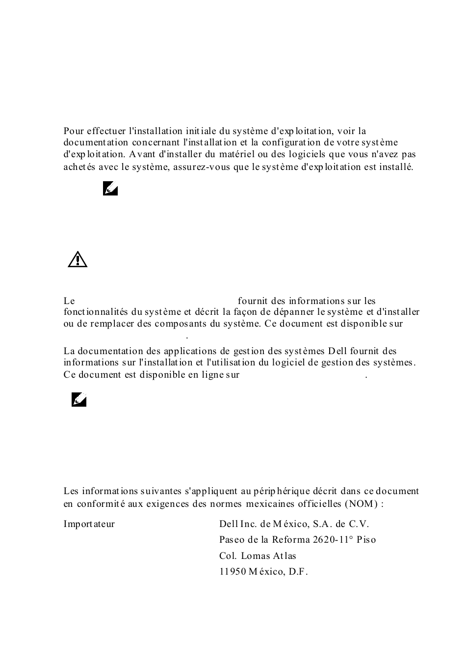 Autres informations utiles | Dell PowerEdge C6220 II User Manual | Page 27 / 64