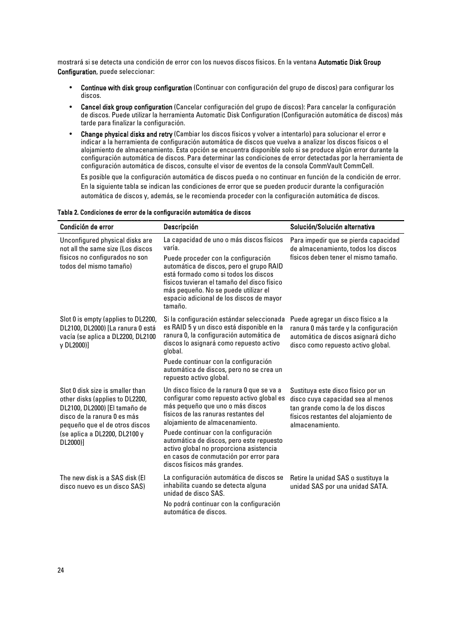 Dell PowerVault DL2200 CommVault User Manual | Page 24 / 65