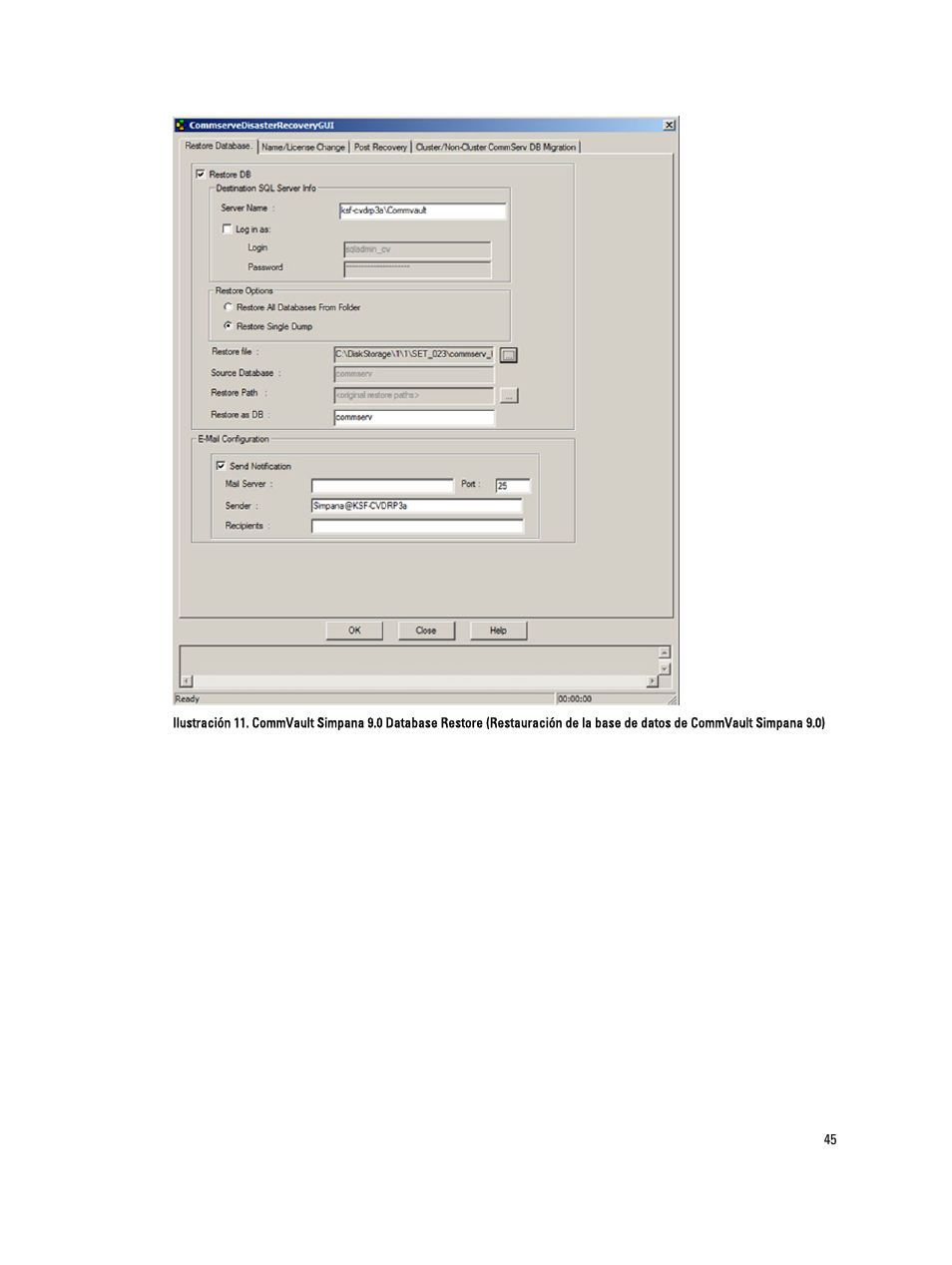 Dell PowerVault DL2200 CommVault User Manual | Page 45 / 65