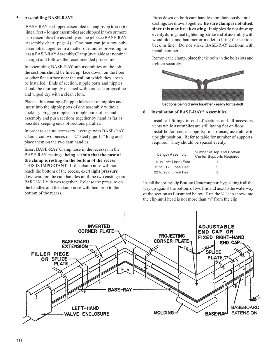 Burnham BASE-RAY 81441001R8-3/06 User Manual | Page 10 / 16