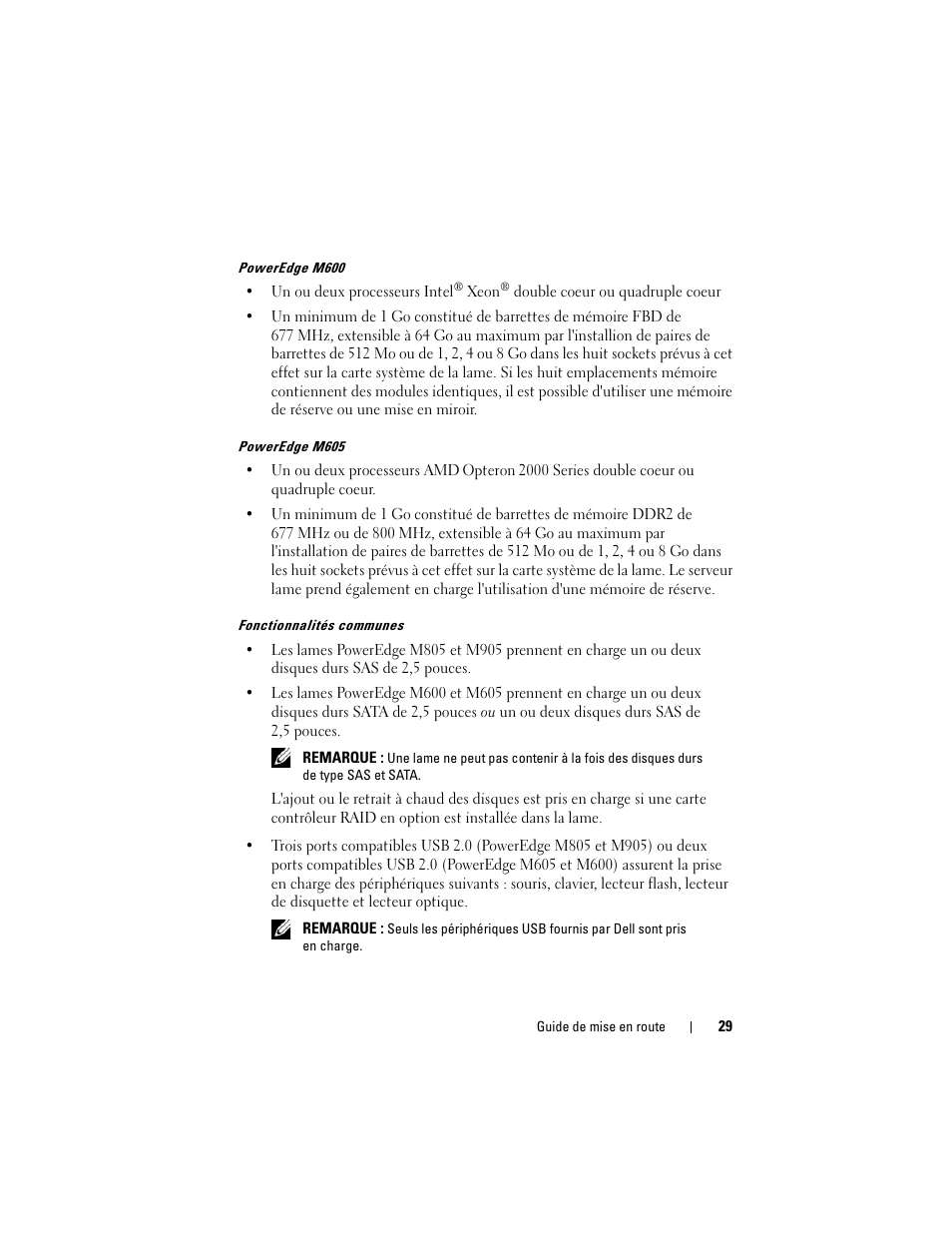 Dell PowerEdge M805 User Manual | Page 31 / 90