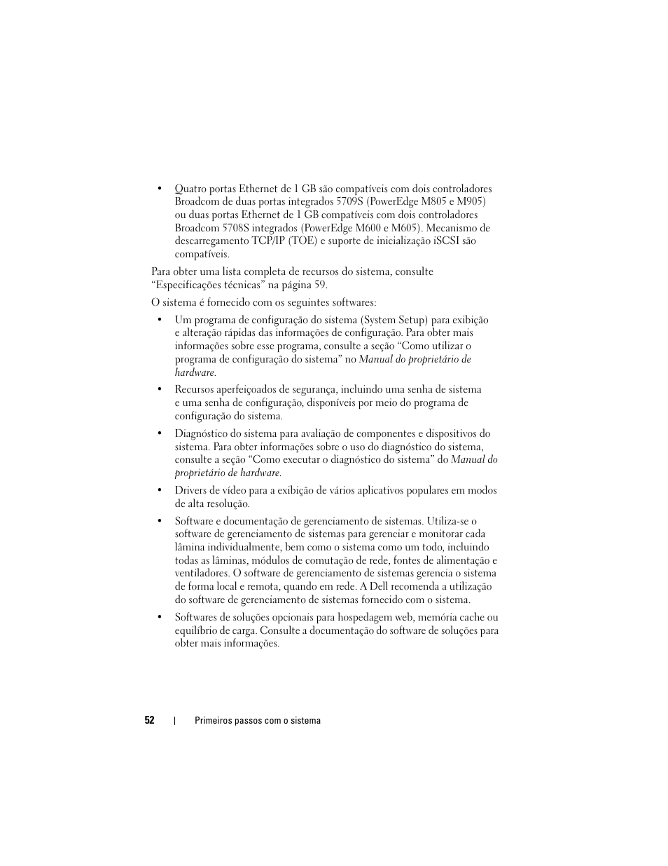 Dell PowerEdge M805 User Manual | Page 54 / 90