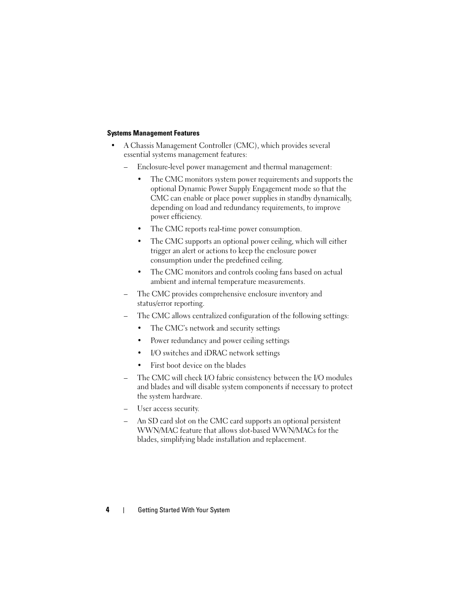 Dell PowerEdge M805 User Manual | Page 6 / 90