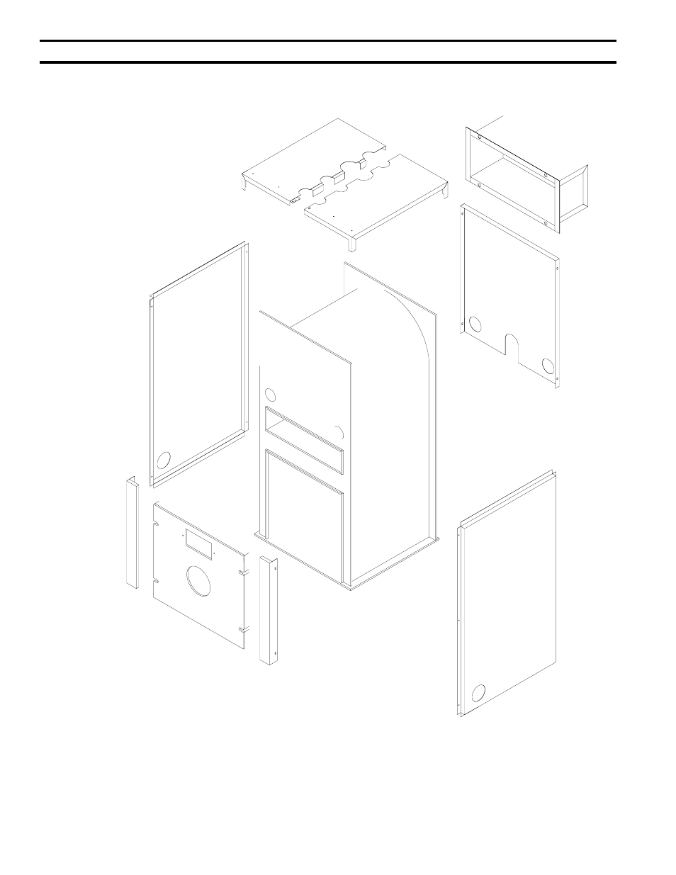 Repair parts, V. repair parts | Burnham HF SERIES User Manual | Page 24 / 28