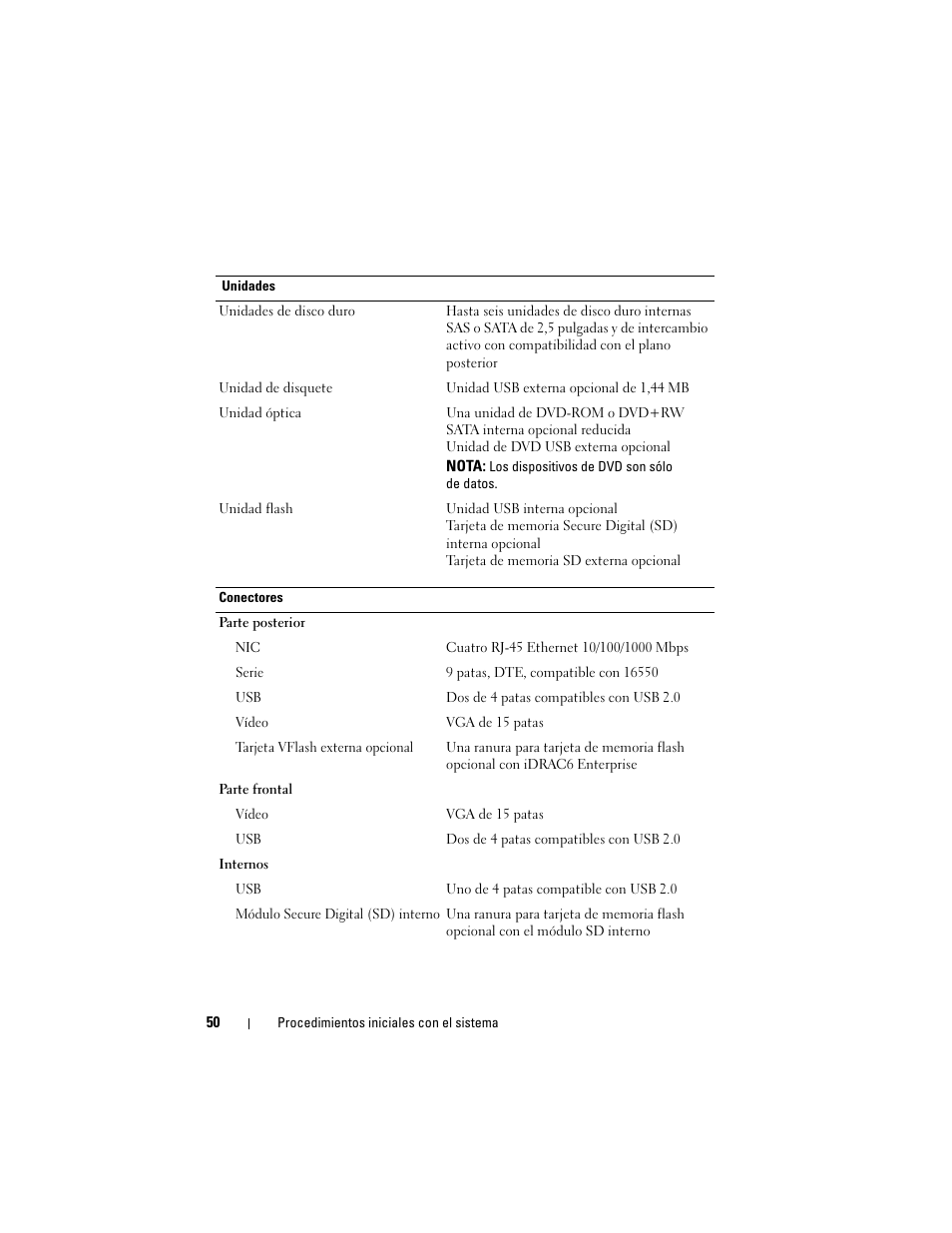 Dell POWEREDGE R610 User Manual | Page 52 / 56