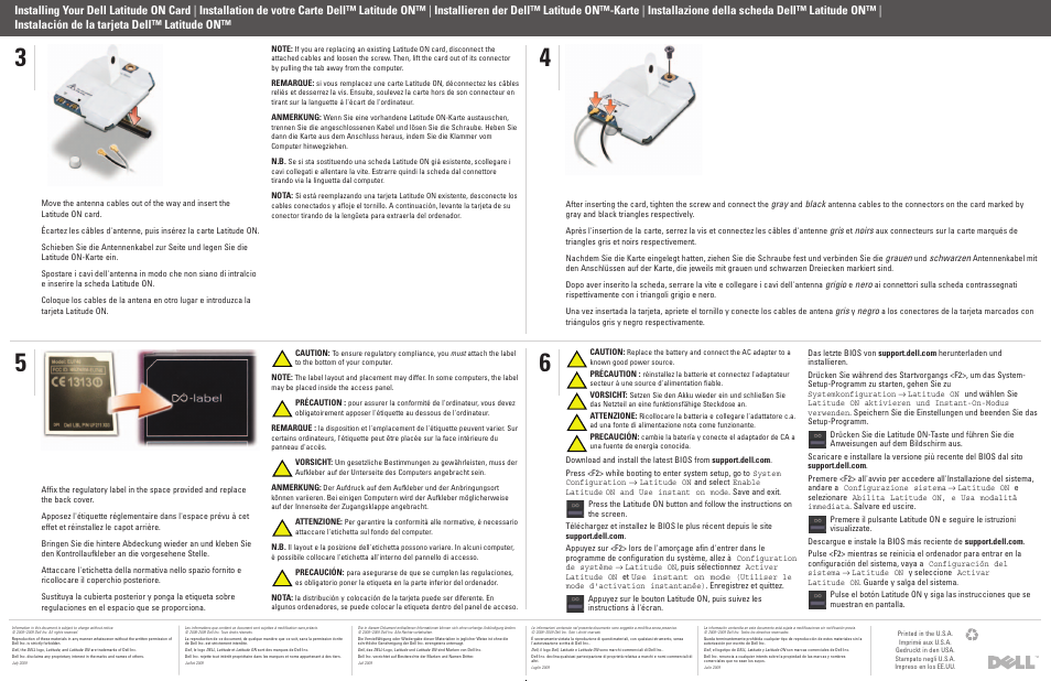 Dell Latitude E4310 (Mid 2010) User Manual | Page 2 / 2
