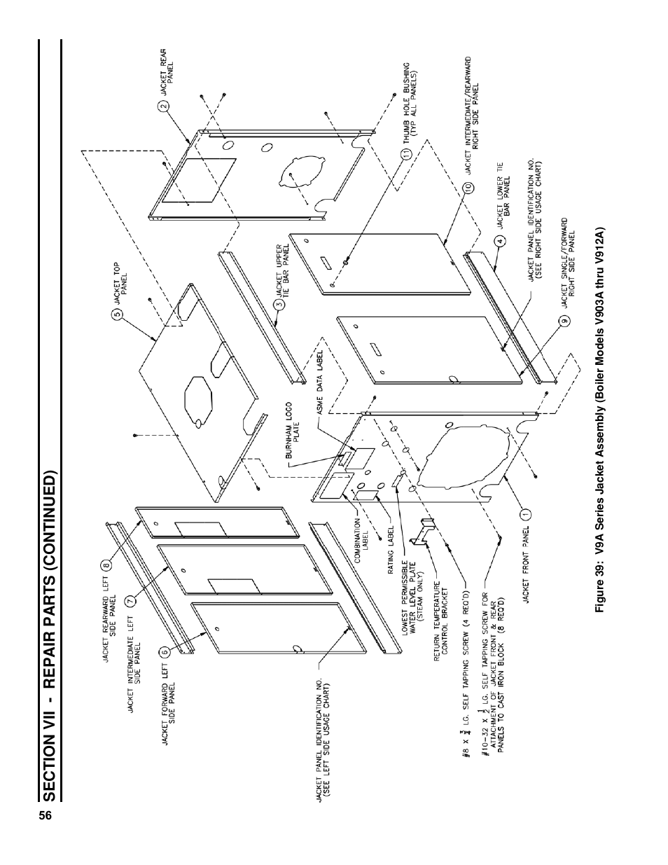 Burnham V9A User Manual | Page 56 / 64