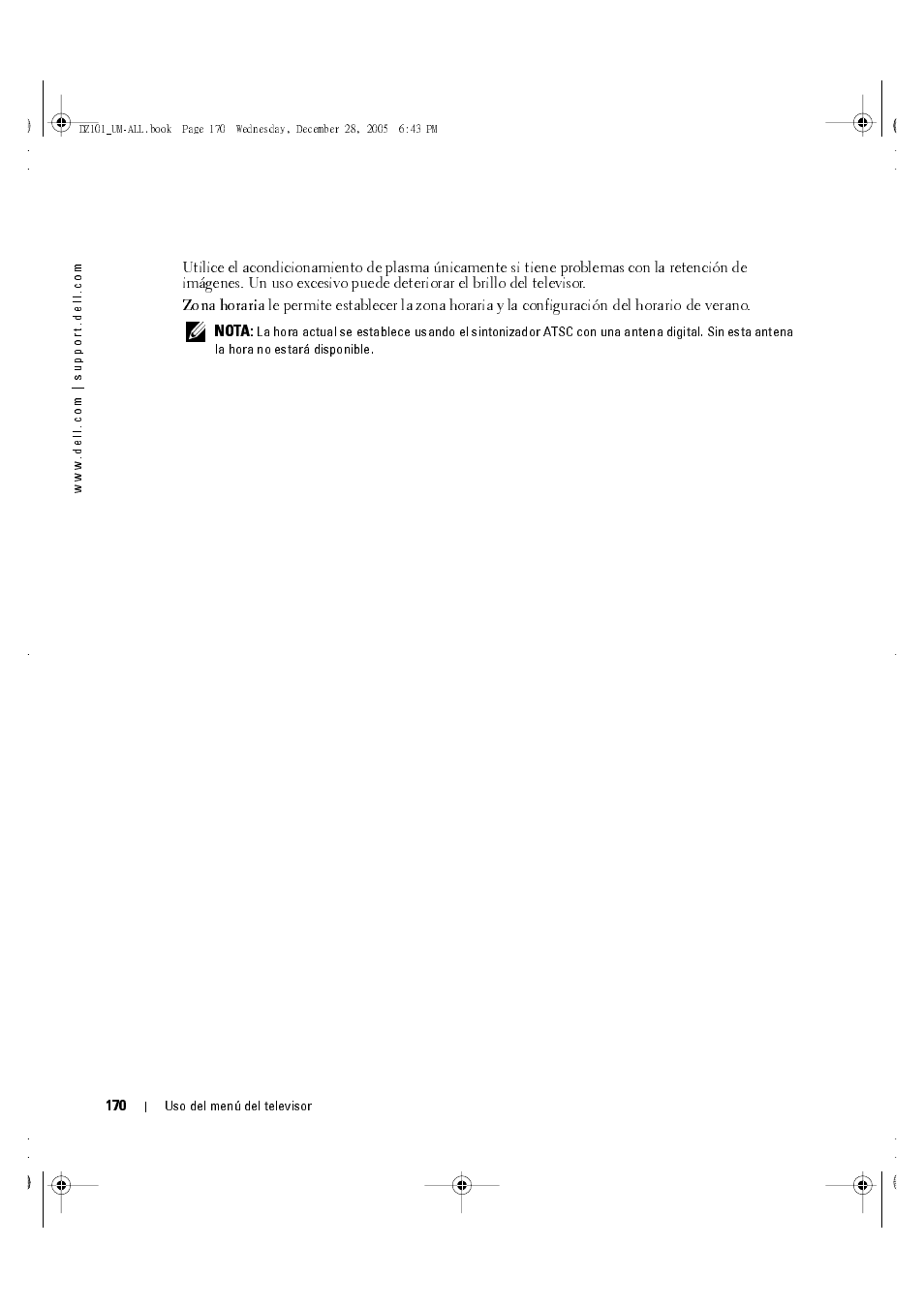 Dell LCD TV W4201C User Manual | Page 34 / 68