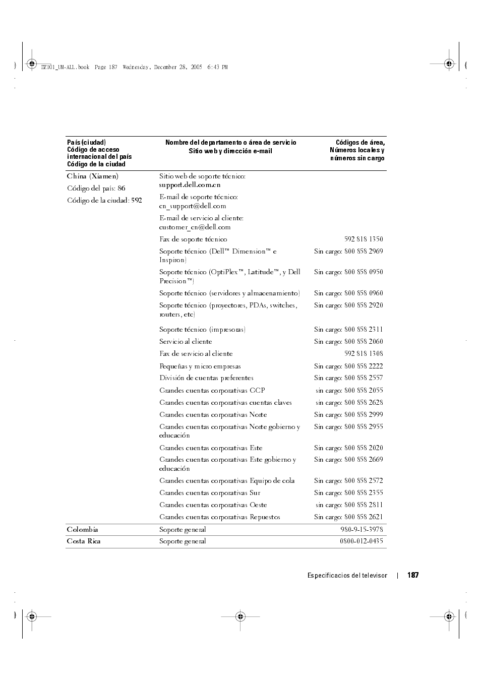 Dell LCD TV W4201C User Manual | Page 51 / 68