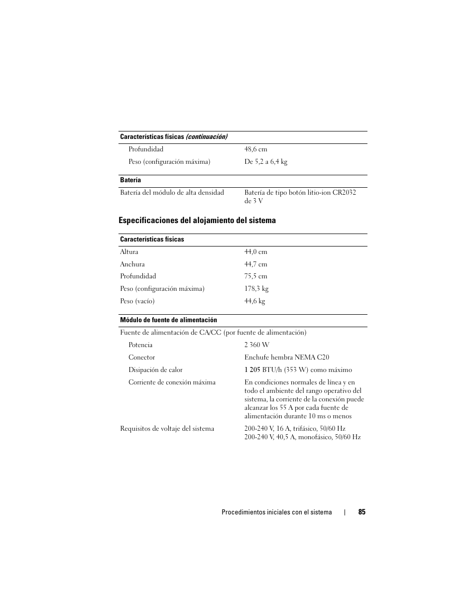 Dell POWEREDGE M905 User Manual | Page 87 / 90