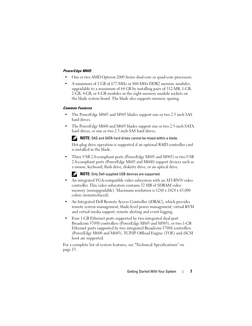 Dell POWEREDGE M905 User Manual | Page 9 / 90